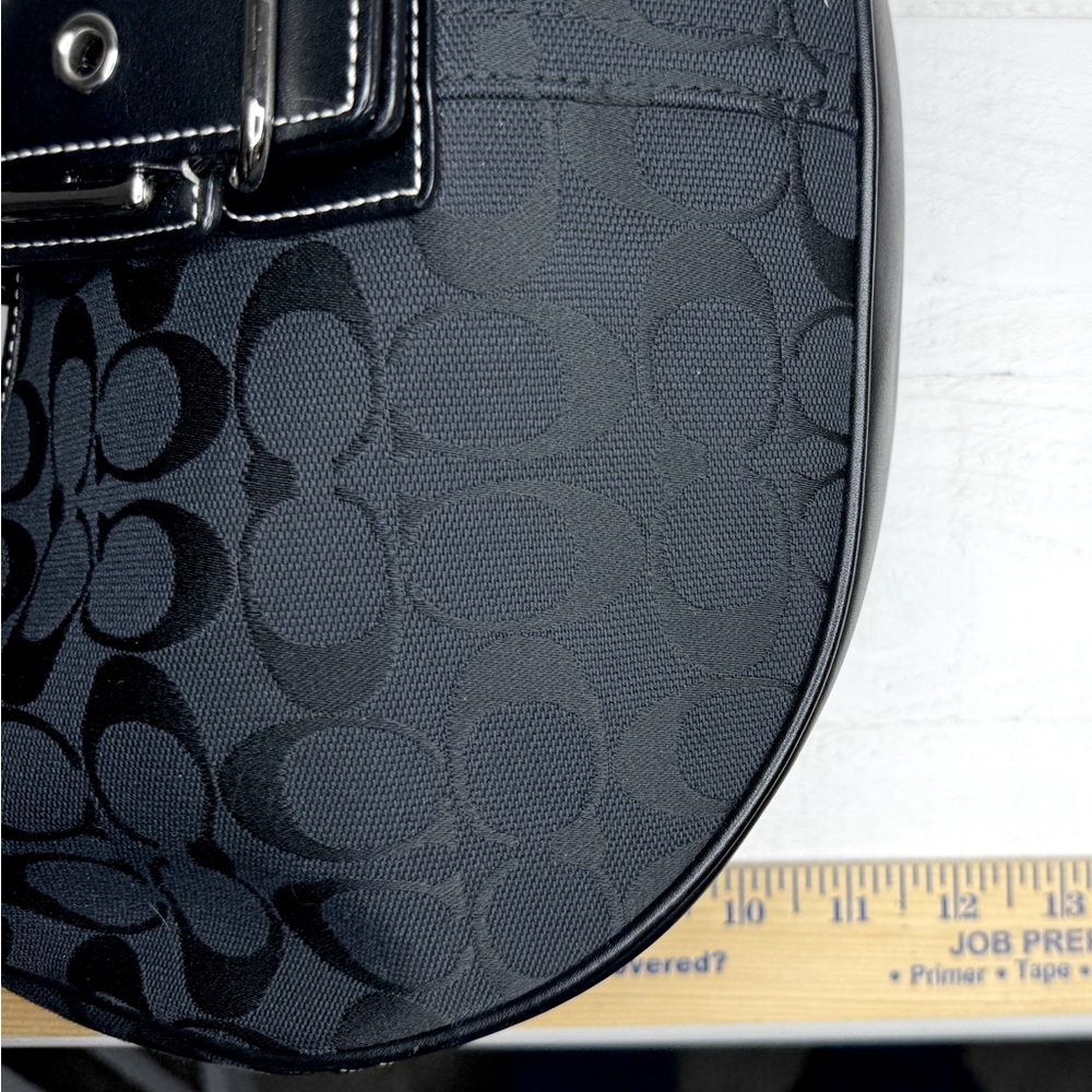🖤 Coach Soho Signature Jacquard Buckle Hobo Bag - Picture 14 of 16